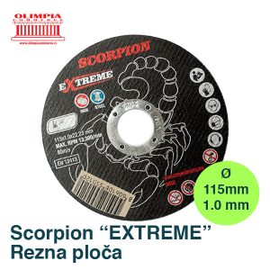 Scorpion Extreme rezna ploča 115x1mm
