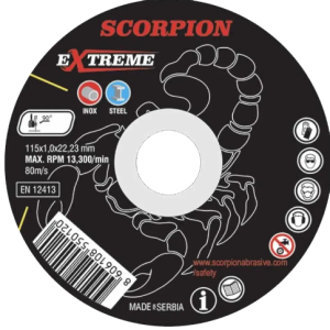 Scorpion extreme 115x1,0 mm  70204