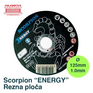 Scorpion Energy** rezna ploča 125x1mm