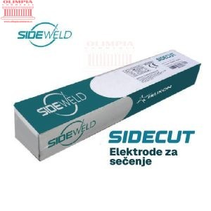 Elektroda za secenje metala, sidecut Sidewel Grcka elektroda
