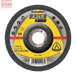 A24R SUPRA KLINGSPOR 125x6mm 70198