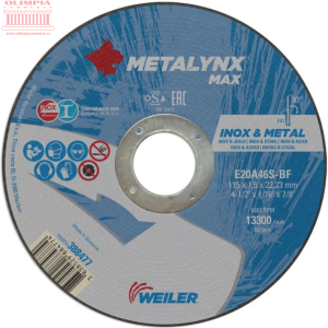 Brusni disk 230 x 6 mm za brusenje metala i inoxa