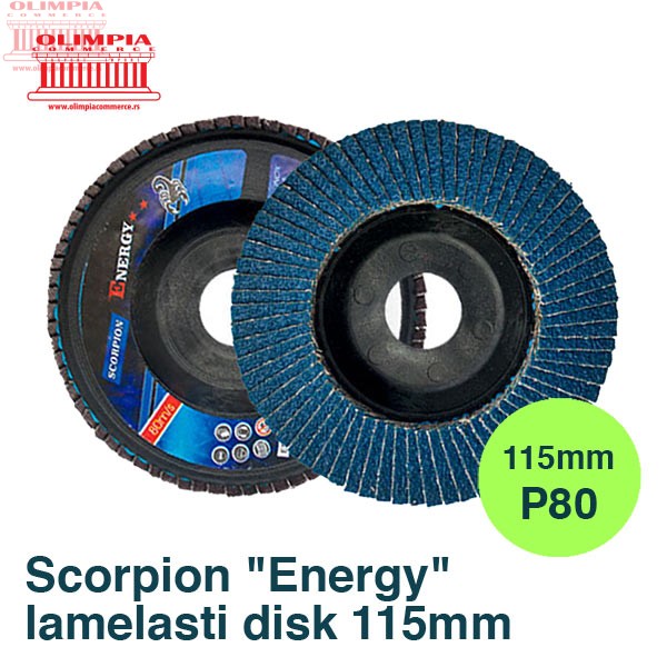 Disk za brusenje inox metala napravljena od zn cirkonijuma