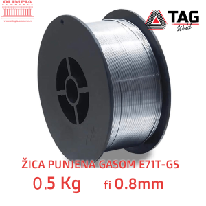 TAG welding zica punjena gasom  fi 0,8mm 0,5kg