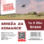 Komarnik braon 1mm x 25m ( 011469 )
