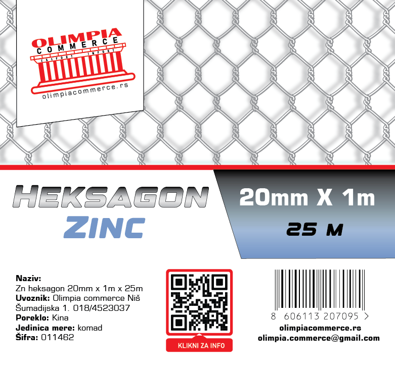 pletiva-II-17.png heksagon mreža Zn 20mm x1m x 25m - Image 1